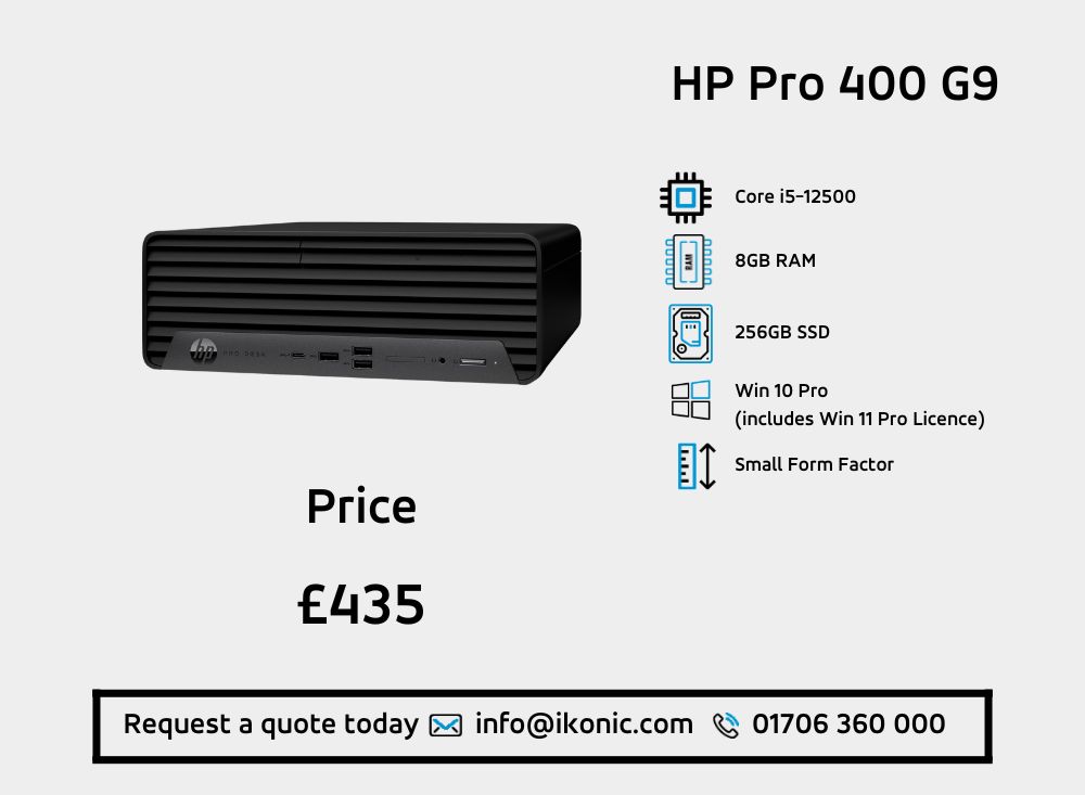 HP Pro 400 - Promo page